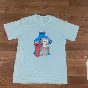Kaws x Sesame Street UNQLO T-shirt